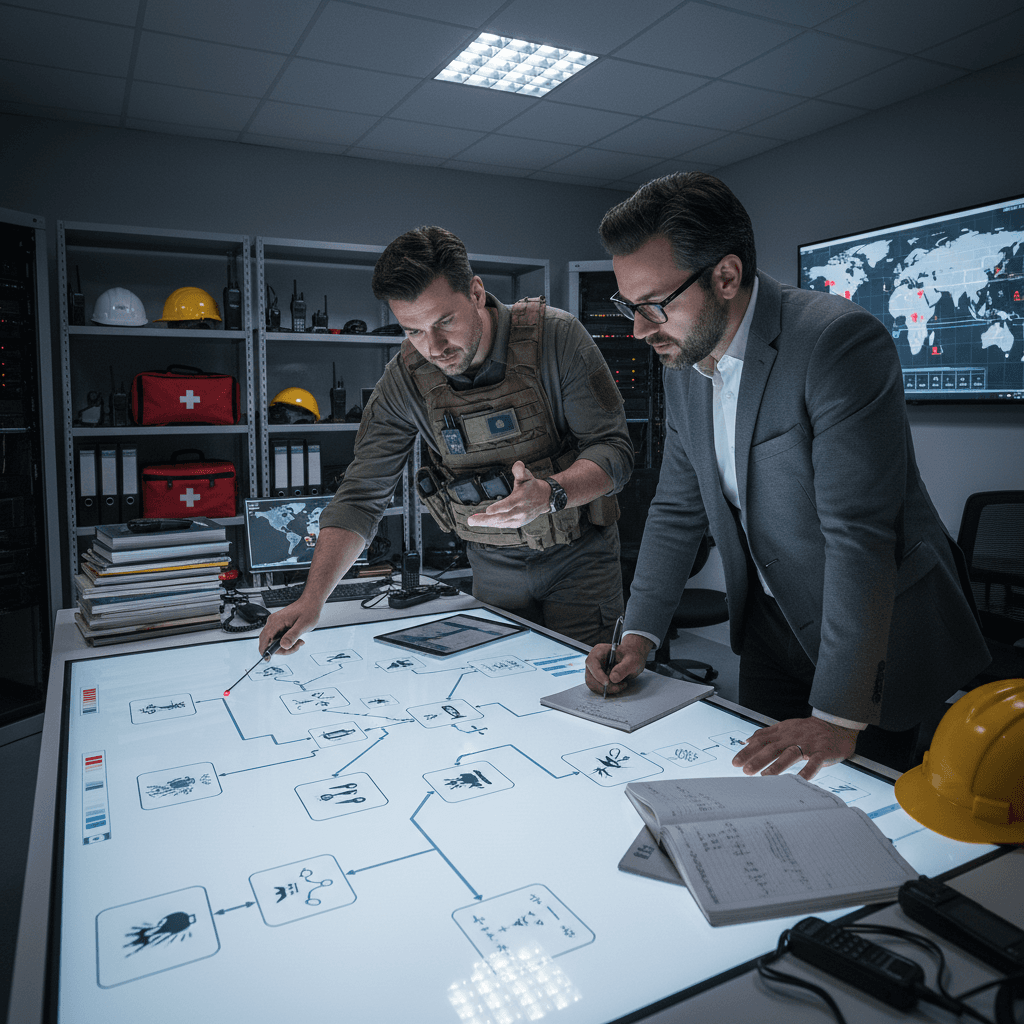 Brian Burk and Tiran Dagan strategic planning